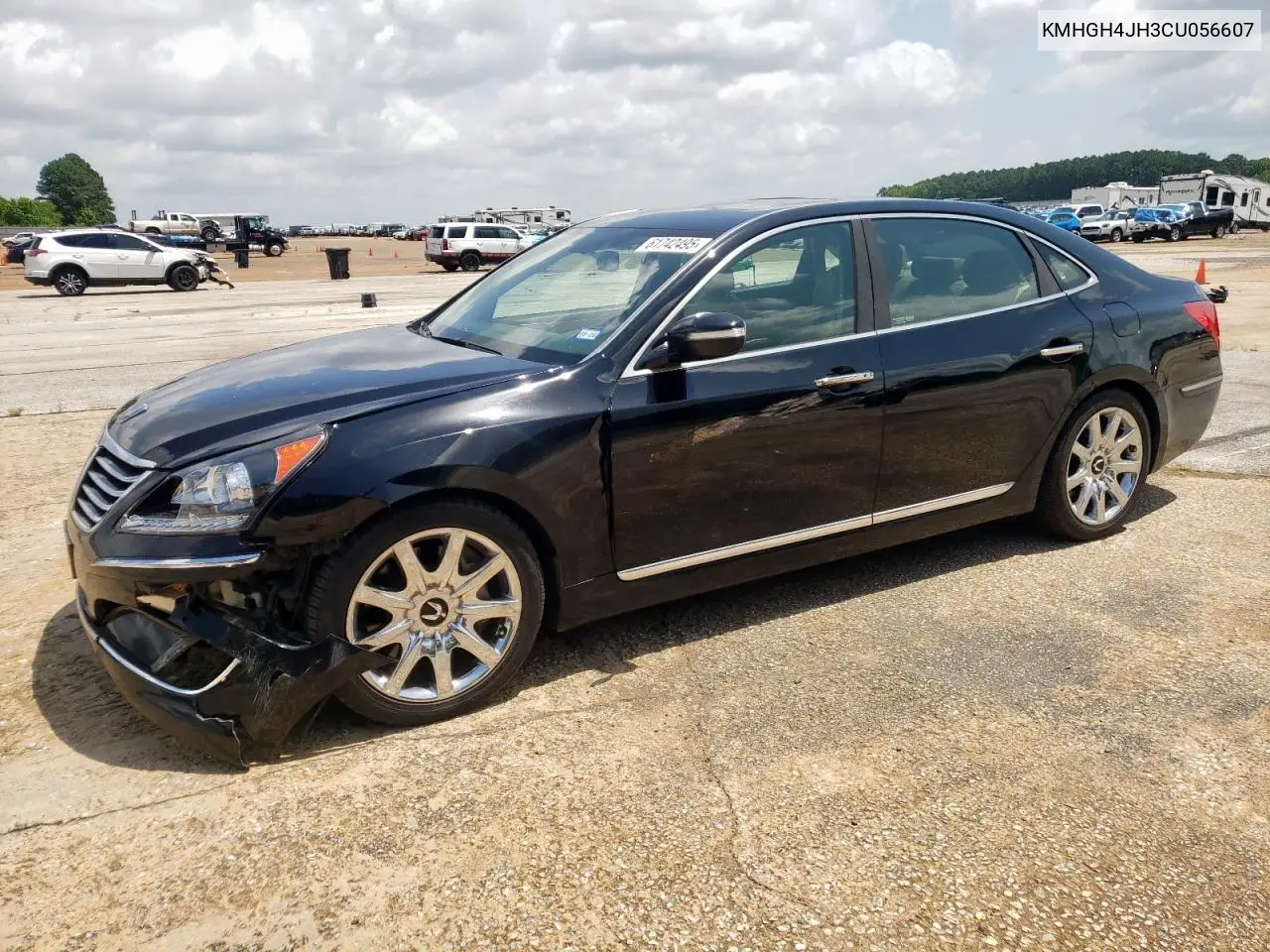 2012 Hyundai Equus Signature VIN: KMHGH4JH3CU056607 Lot: 61742495