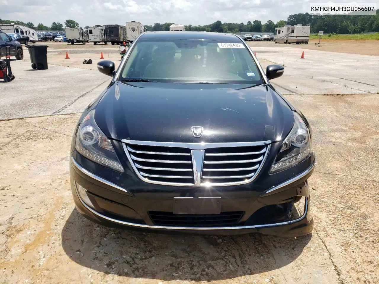 2012 Hyundai Equus Signature VIN: KMHGH4JH3CU056607 Lot: 61742495