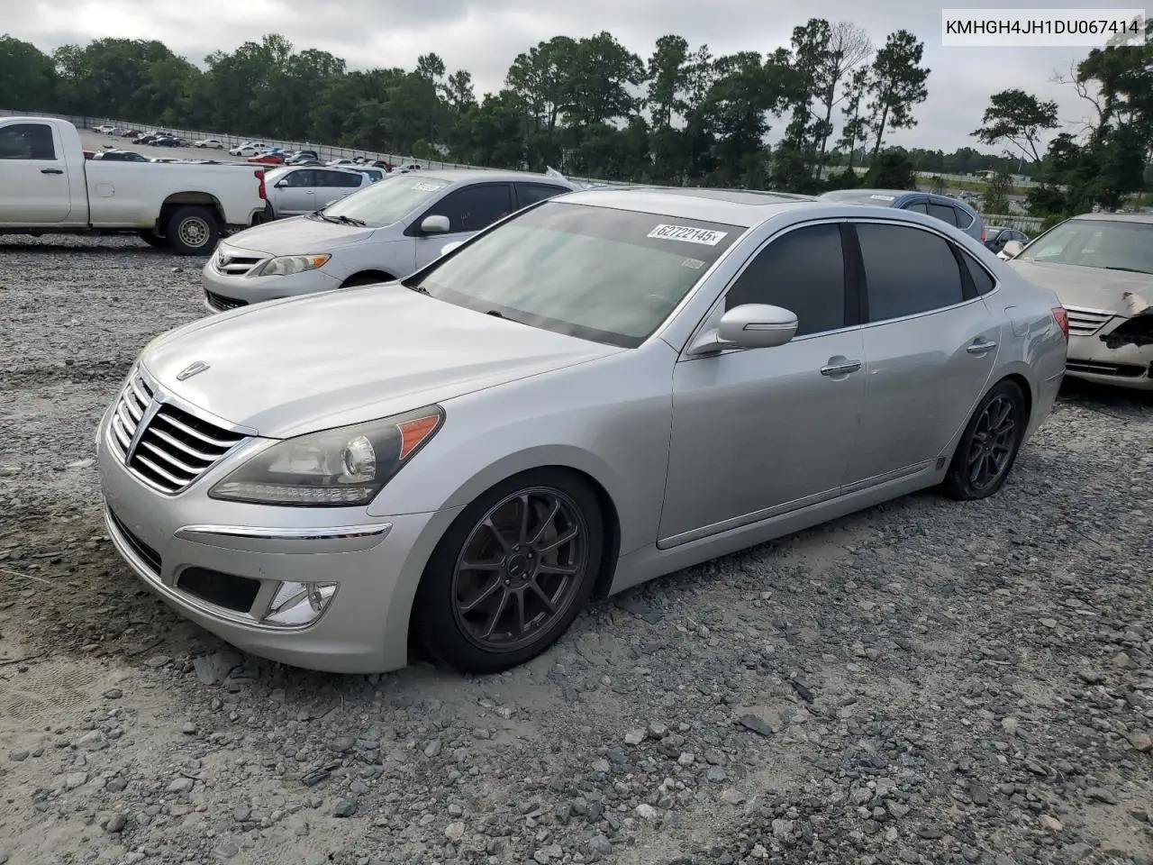 2013 Hyundai Equus Signature VIN: KMHGH4JH1DU067414 Lot: 62722145