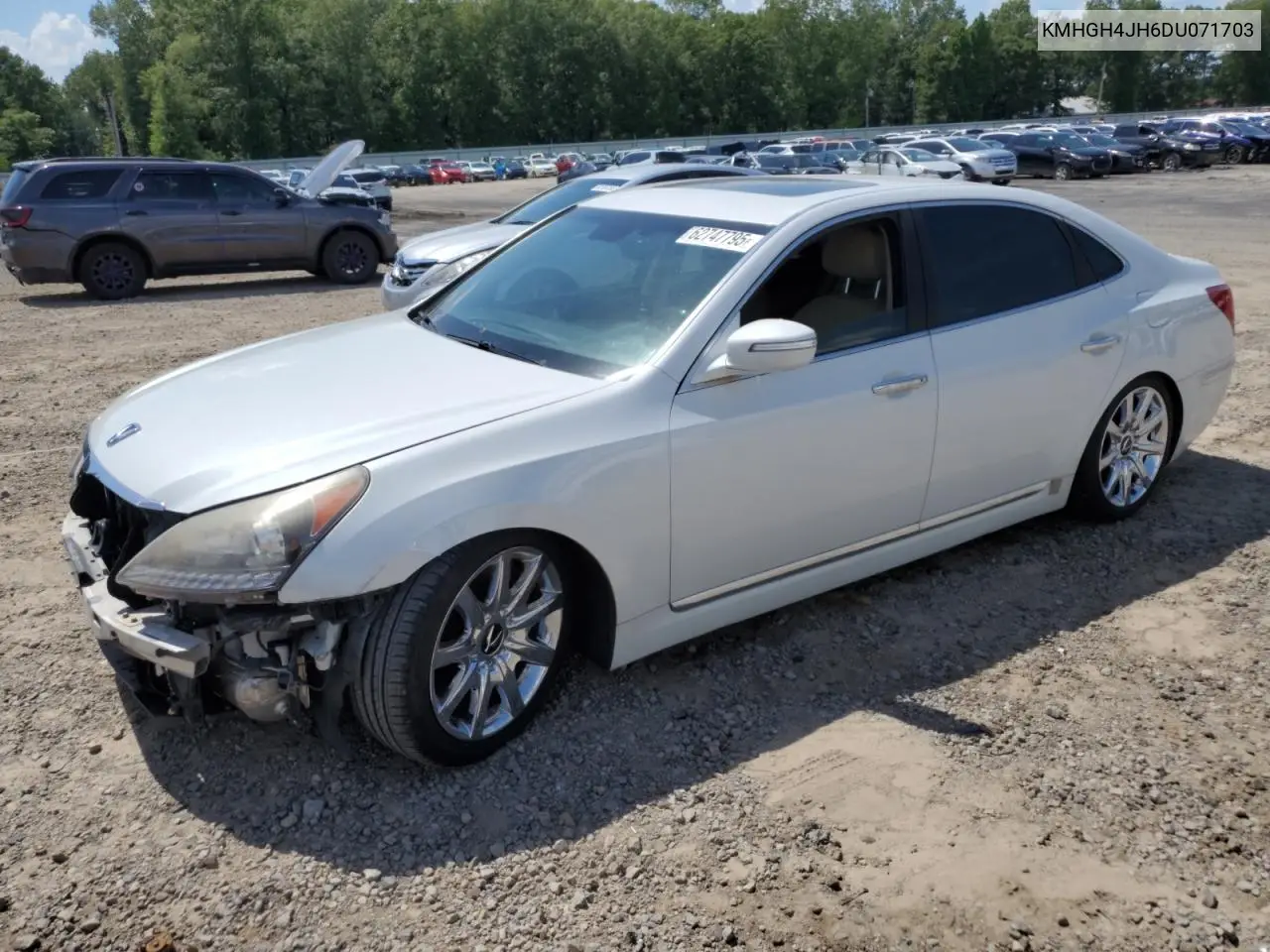 2013 Hyundai Equus Signature VIN: KMHGH4JH6DU071703 Lot: 62747795