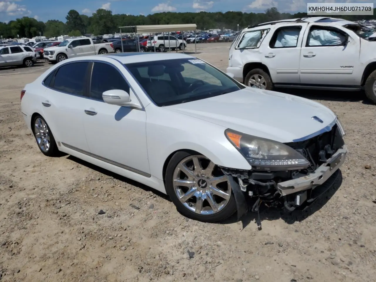 2013 Hyundai Equus Signature VIN: KMHGH4JH6DU071703 Lot: 62747795