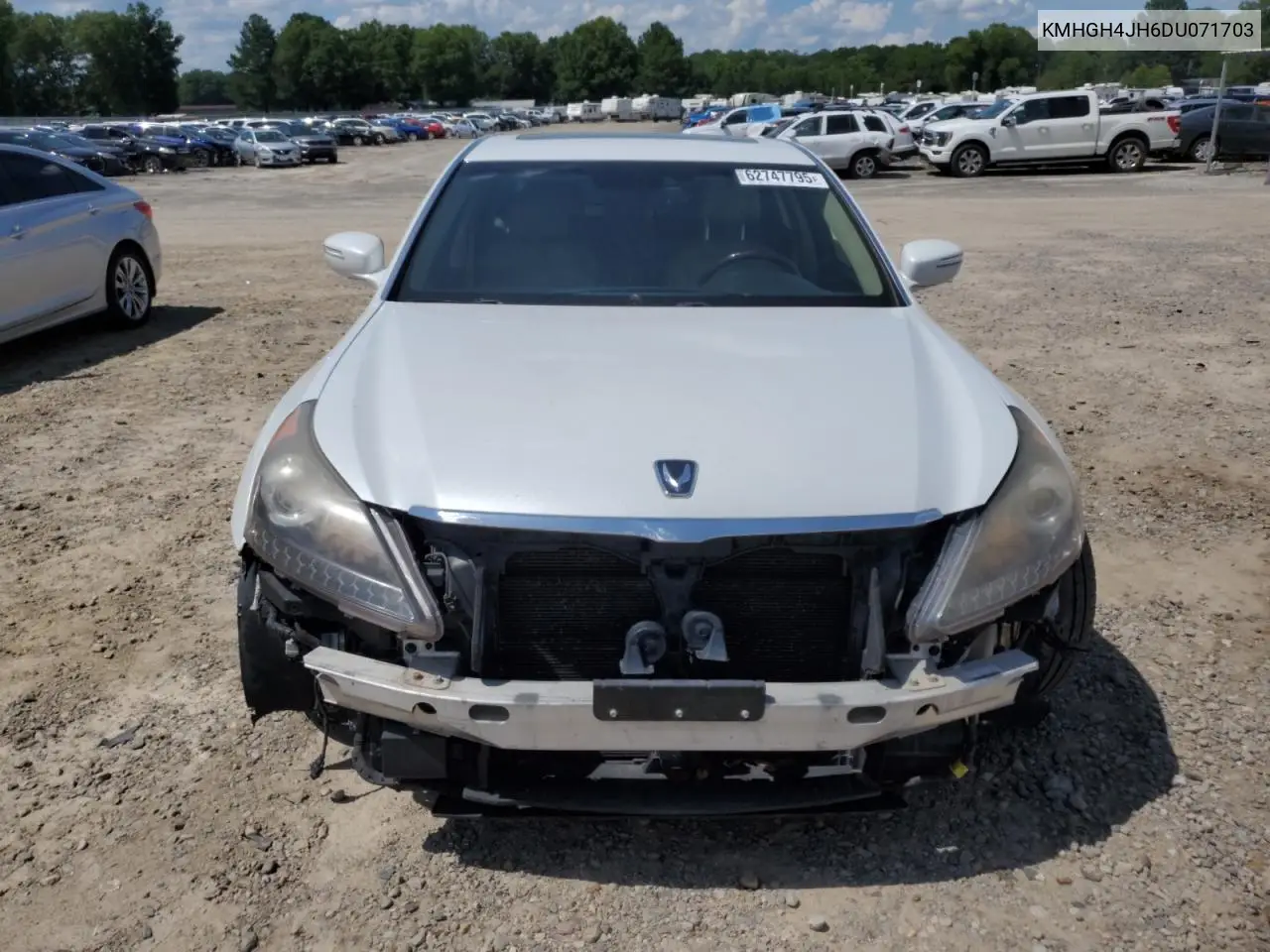 2013 Hyundai Equus Signature VIN: KMHGH4JH6DU071703 Lot: 62747795