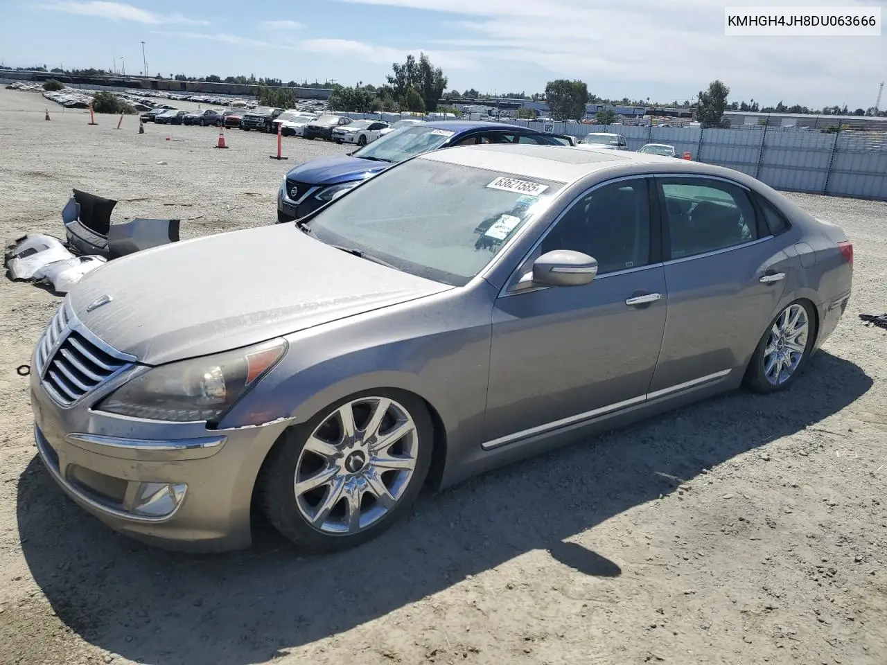 2013 Hyundai Equus Signature VIN: KMHGH4JH8DU063666 Lot: 63621585