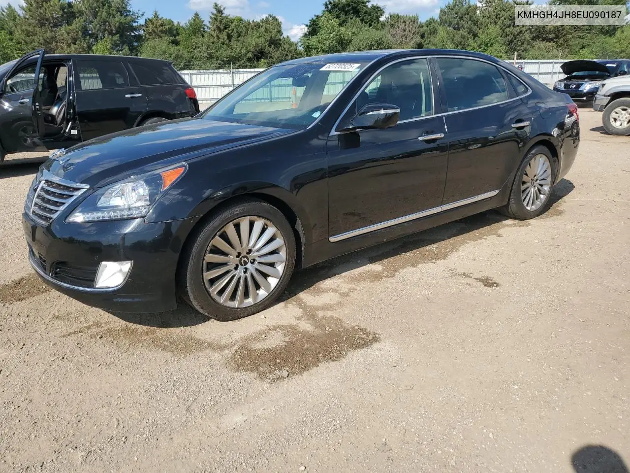 2014 Hyundai Equus Signature VIN: KMHGH4JH8EU090187 Lot: 62720525