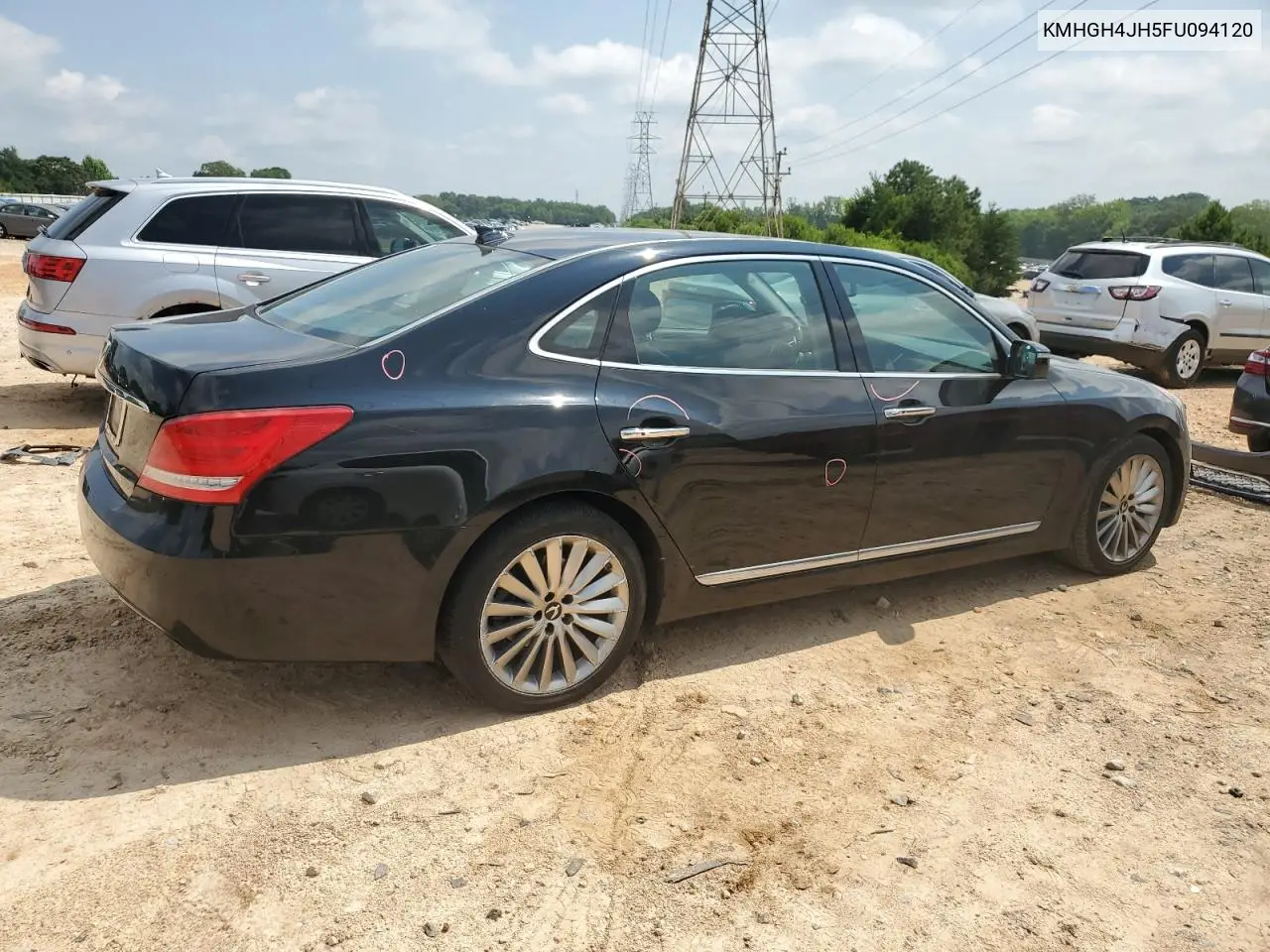 2015 Hyundai Equus Signature VIN: KMHGH4JH5FU094120 Lot: 63238345