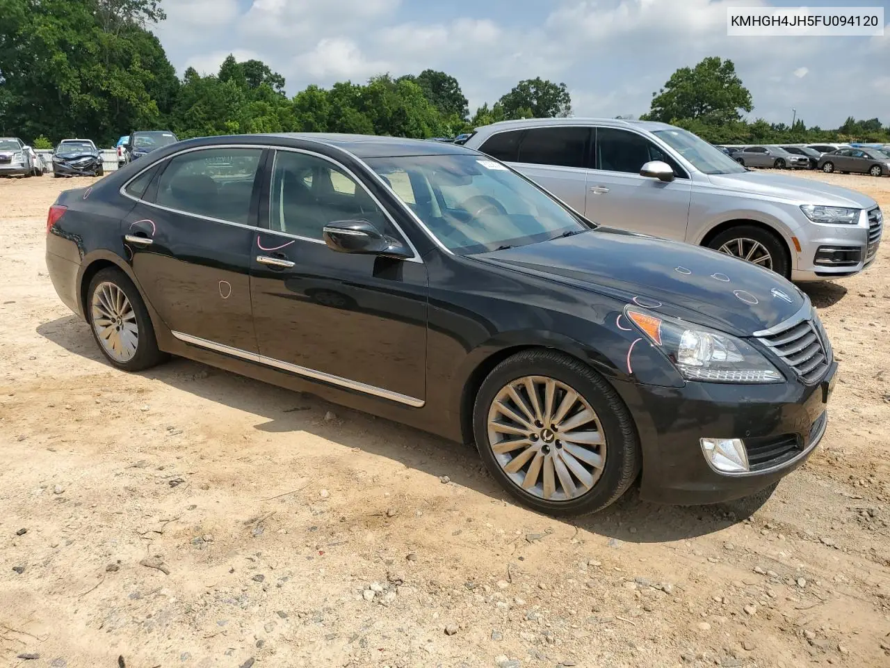 2015 Hyundai Equus Signature VIN: KMHGH4JH5FU094120 Lot: 63238345