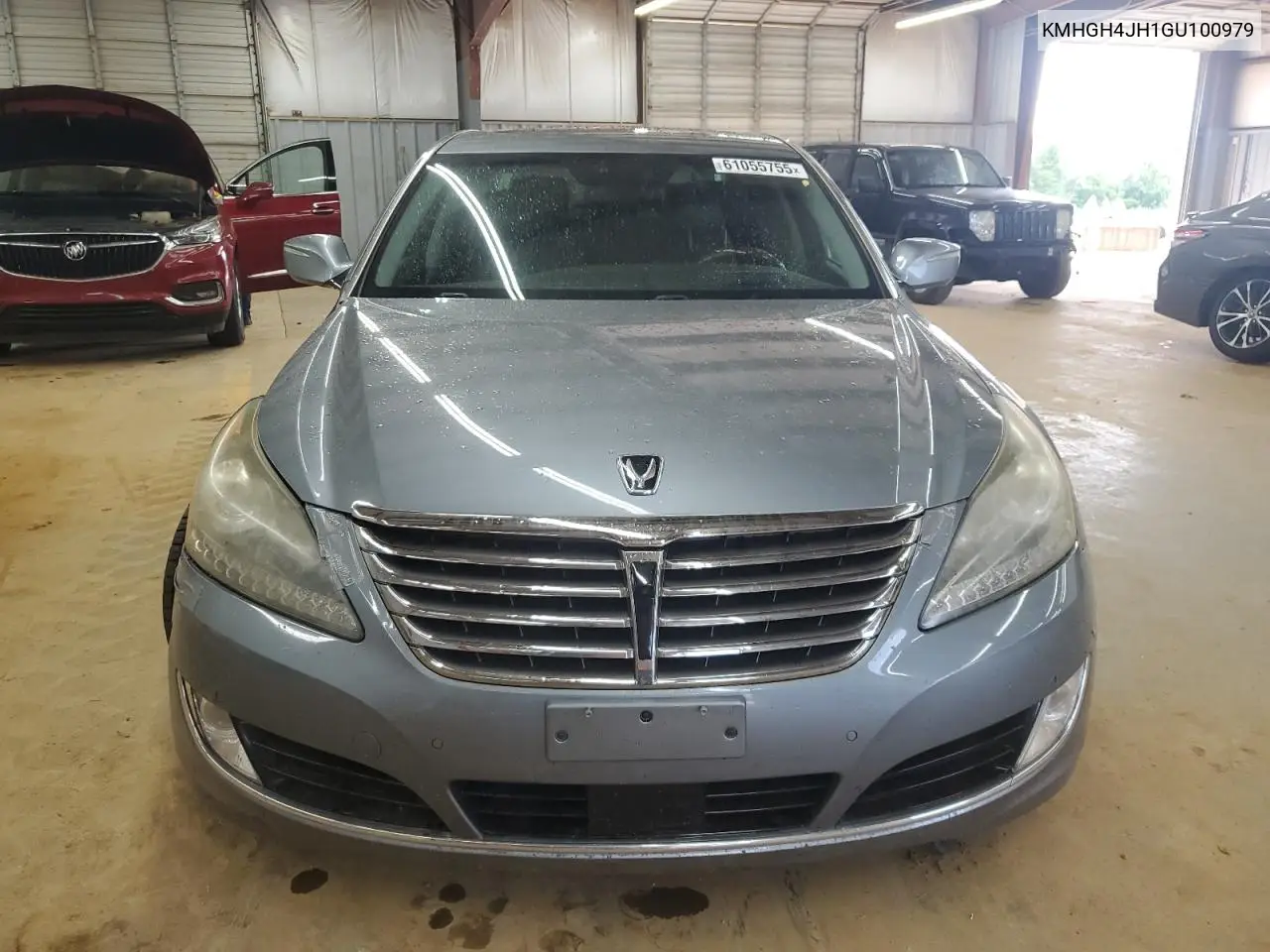 2016 Hyundai Equus Signature VIN: KMHGH4JH1GU100979 Lot: 61055755