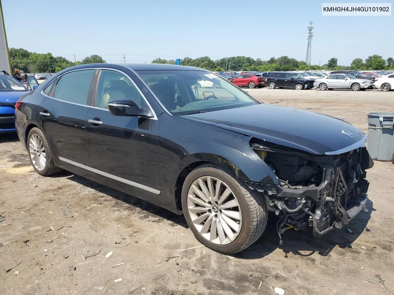 2016 Hyundai Equus Signature VIN: KMHGH4JH4GU101902 Lot: 61669105