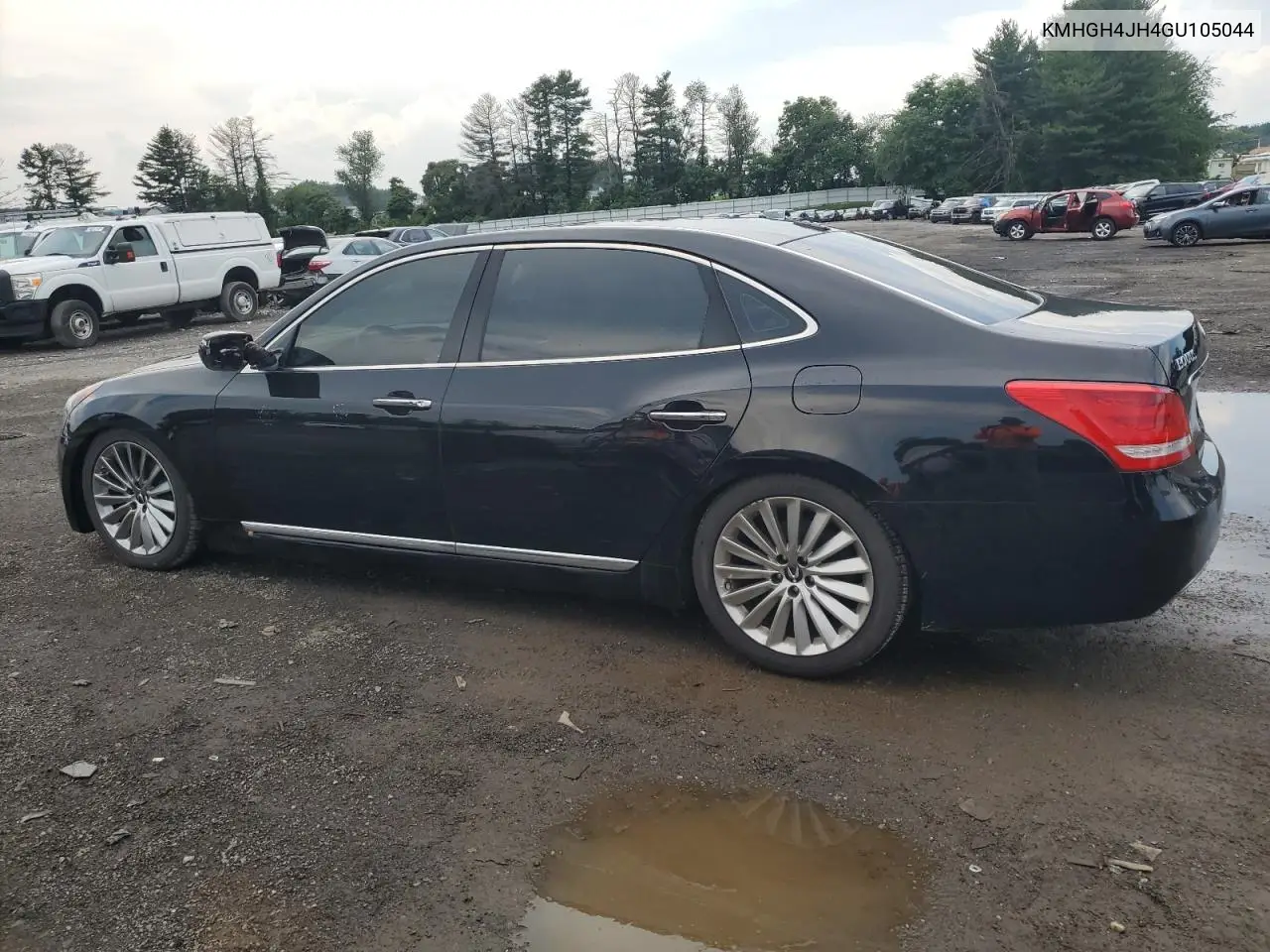 2016 Hyundai Equus Signature VIN: KMHGH4JH4GU105044 Lot: 62558105