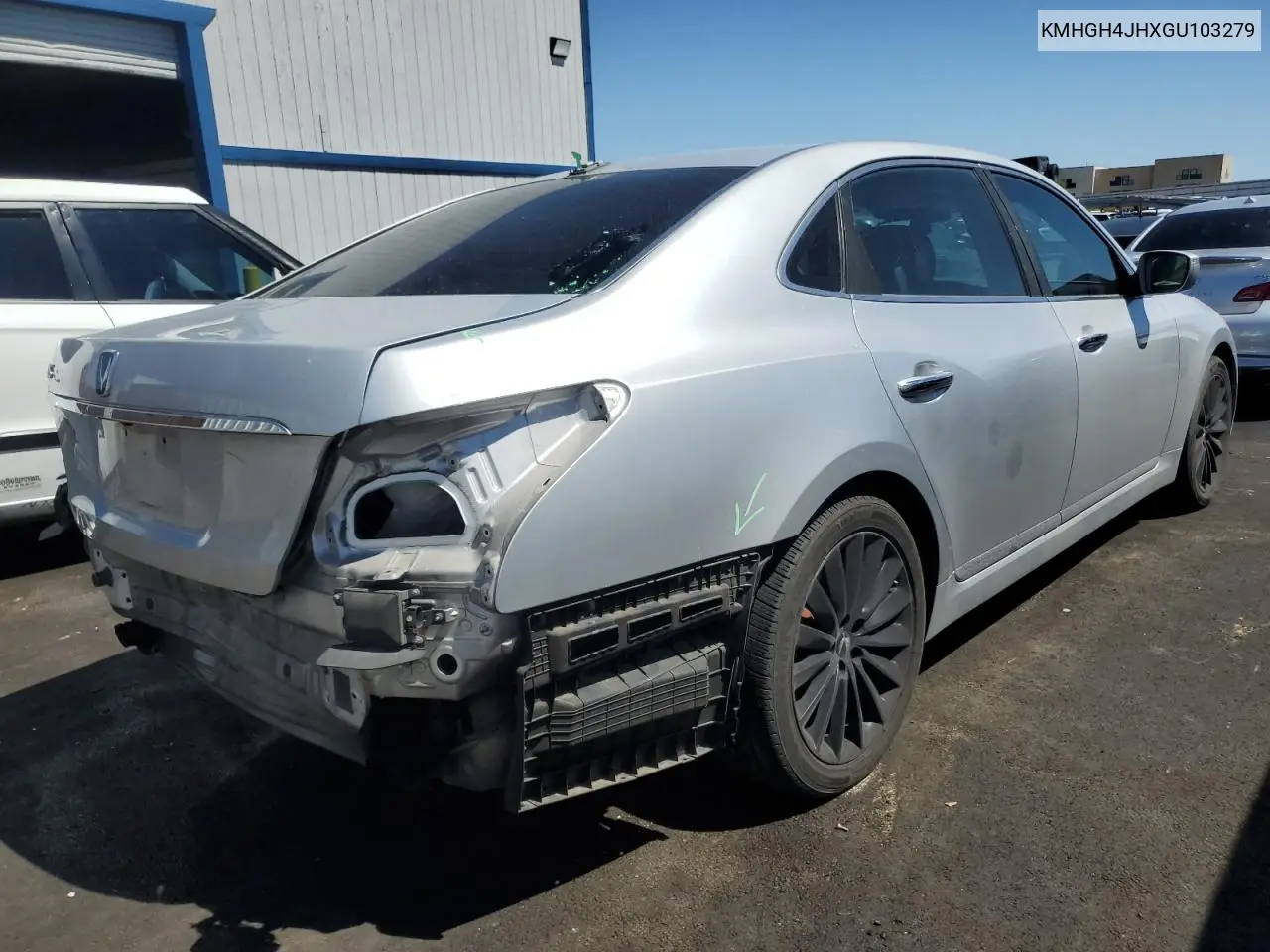 2016 Hyundai Equus Signature VIN: KMHGH4JHXGU103279 Lot: 63026785