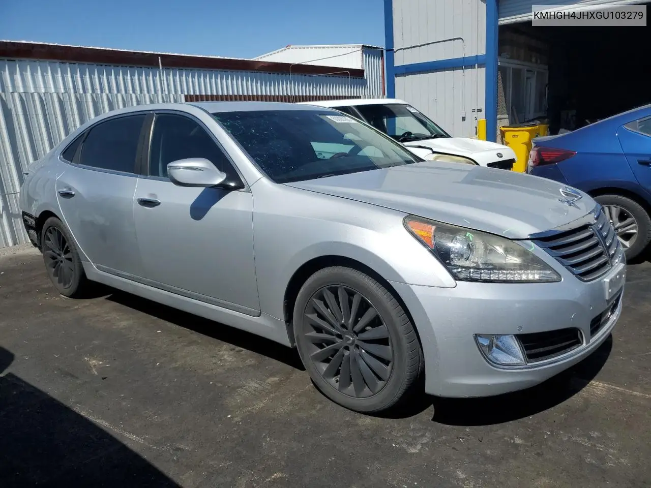 2016 Hyundai Equus Signature VIN: KMHGH4JHXGU103279 Lot: 63026785