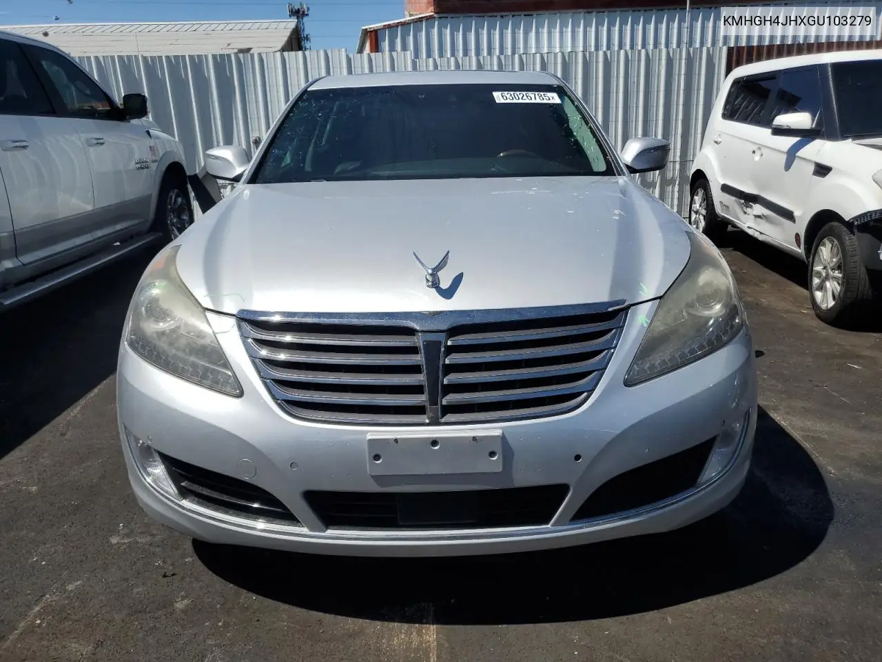2016 Hyundai Equus Signature VIN: KMHGH4JHXGU103279 Lot: 63026785
