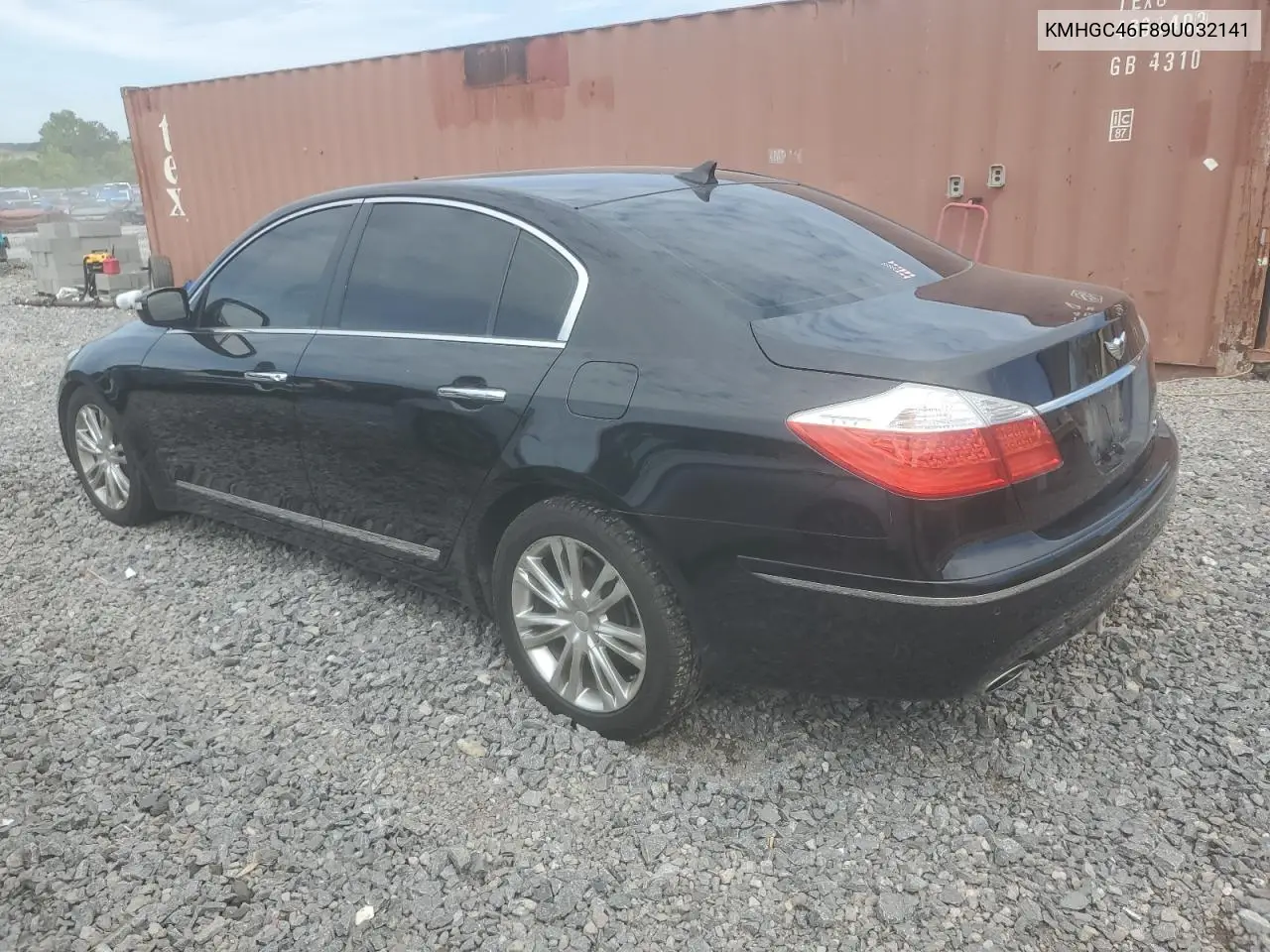 2009 Hyundai Genesis 4.6L VIN: KMHGC46F89U032141 Lot: 55548825