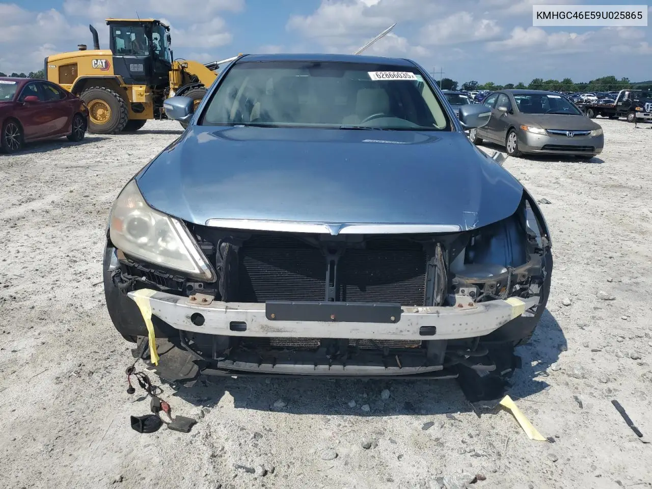 2009 Hyundai Genesis 3.8L VIN: KMHGC46E59U025865 Lot: 62866035