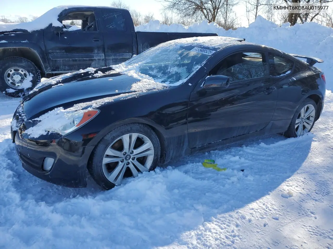 2010 Hyundai Genesis Coupe 2.0T VIN: KMHHT6KD8AU015977 Lot: 45549525