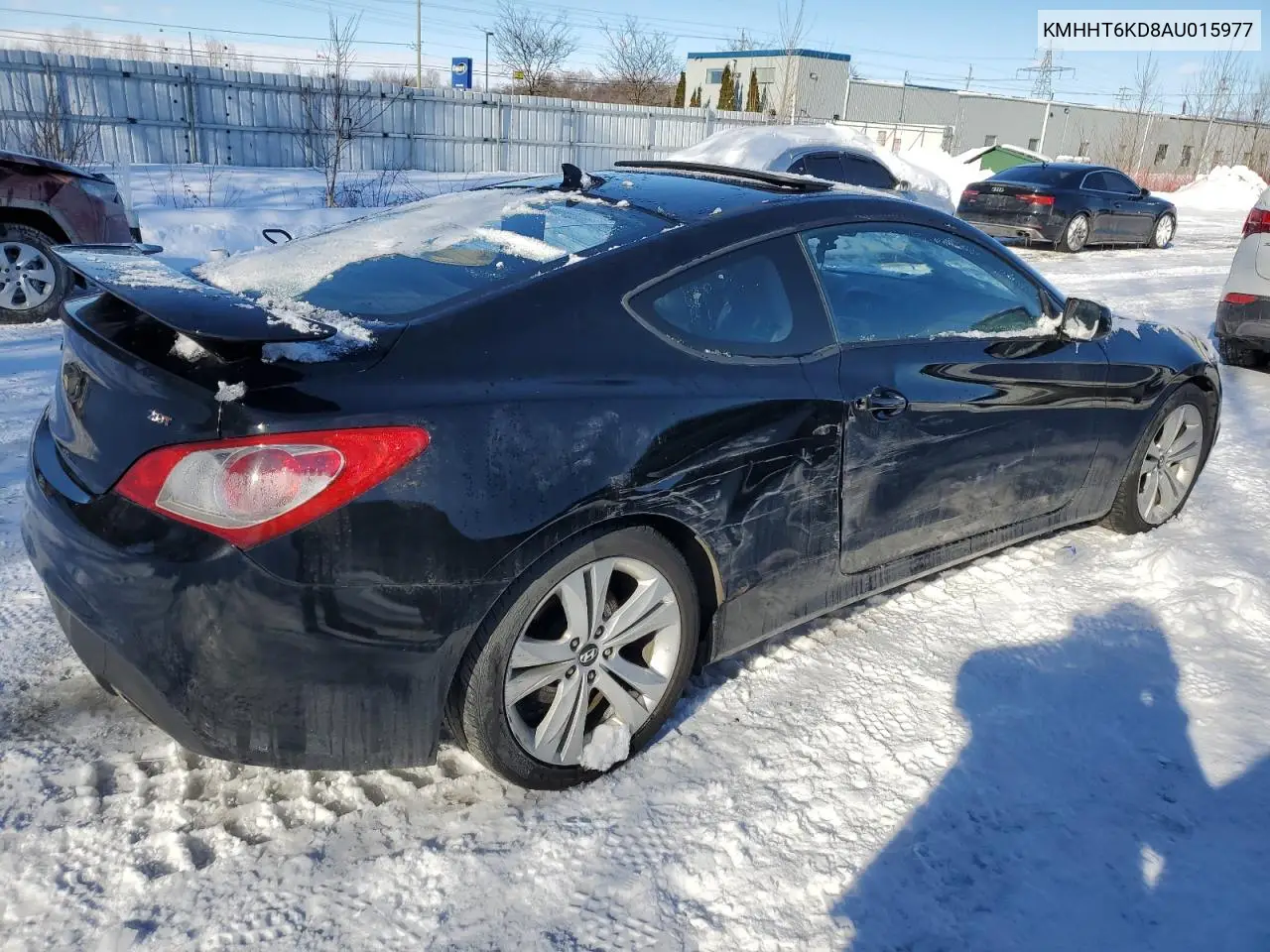 2010 Hyundai Genesis Coupe 2.0T VIN: KMHHT6KD8AU015977 Lot: 45549525