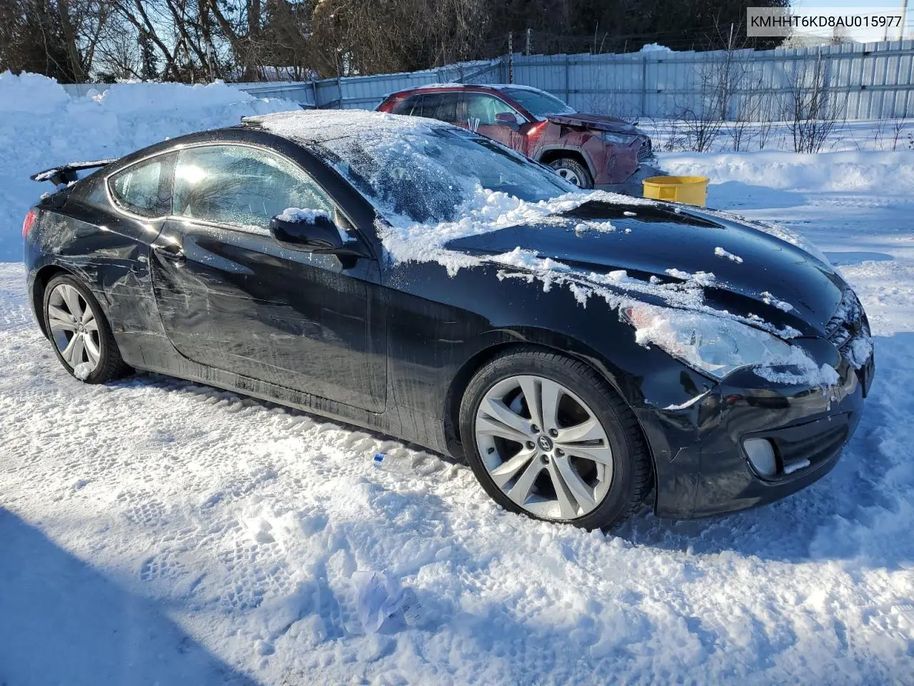 2010 Hyundai Genesis Coupe 2.0T VIN: KMHHT6KD8AU015977 Lot: 45549525