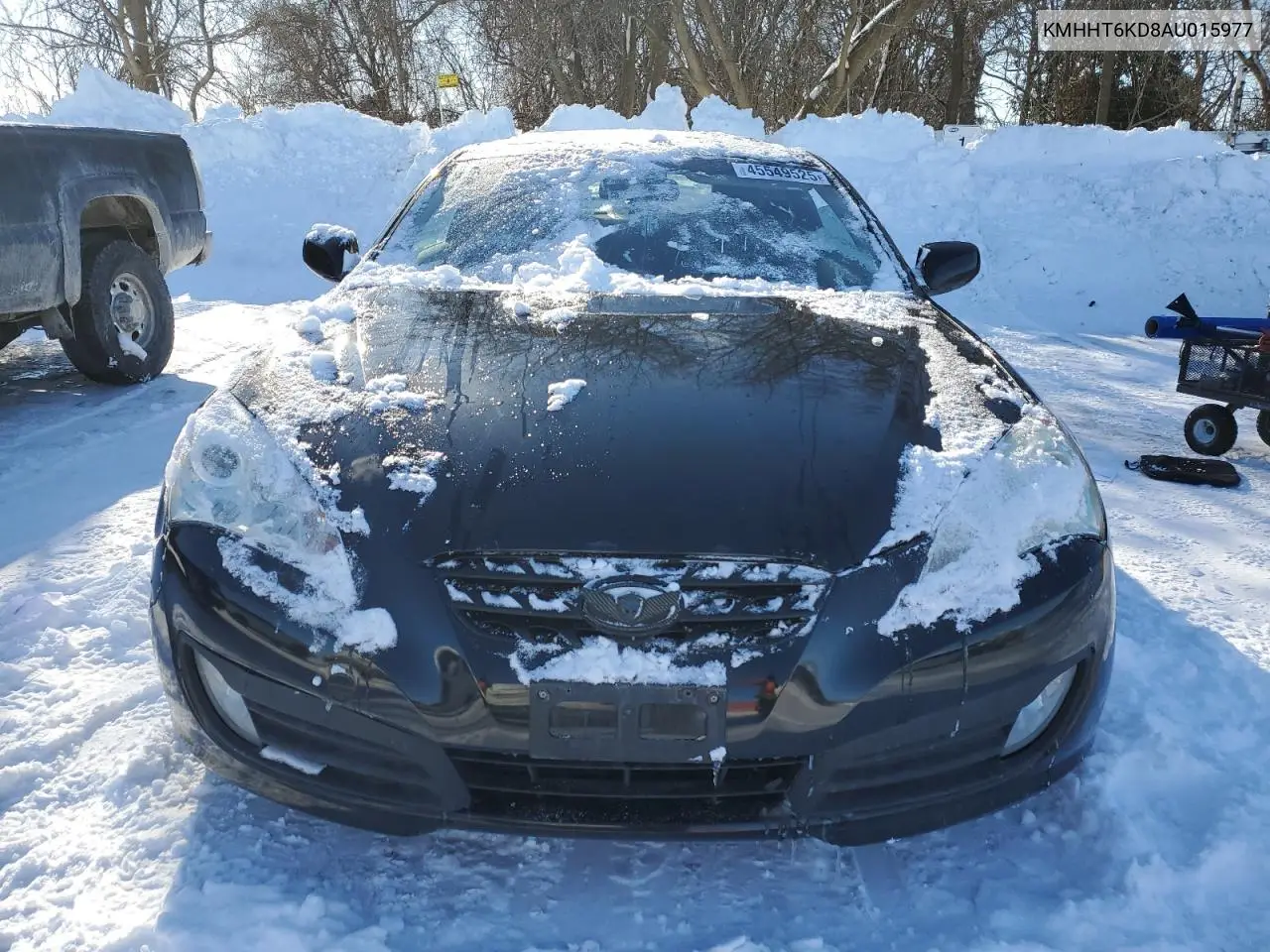 2010 Hyundai Genesis Coupe 2.0T VIN: KMHHT6KD8AU015977 Lot: 45549525