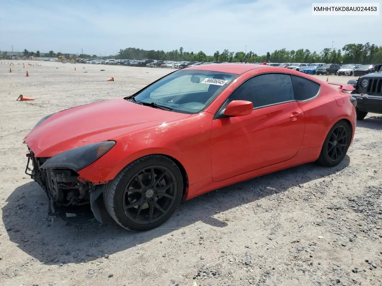 2010 Hyundai Genesis Coupe 2.0T VIN: KMHHT6KD8AU024453 Lot: 56606045