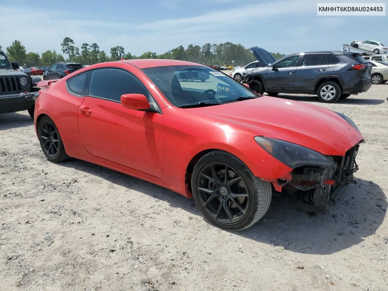 2010 Hyundai Genesis Coupe 2.0T VIN: KMHHT6KD8AU024453 Lot: 56606045
