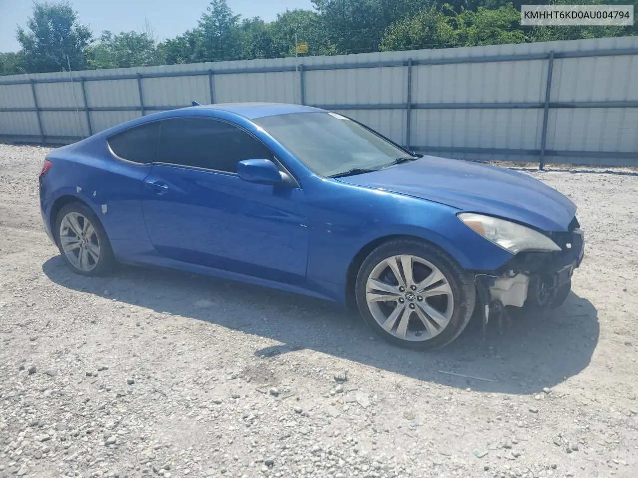 2010 Hyundai Genesis Coupe 2.0T VIN: KMHHT6KD0AU004794 Lot: 56877905