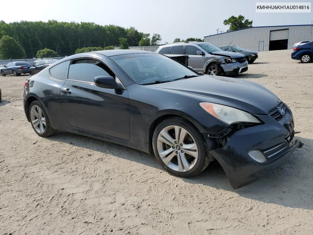 2010 Hyundai Genesis Coupe 3.8L VIN: KMHHU6KH1AU014816 Lot: 59250645