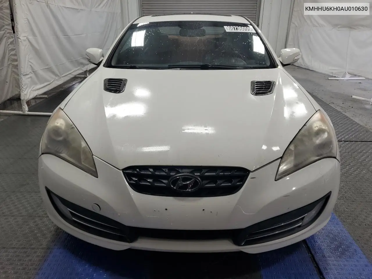 2010 Hyundai Genesis Coupe 3.8L VIN: KMHHU6KH0AU010630 Lot: 60736055