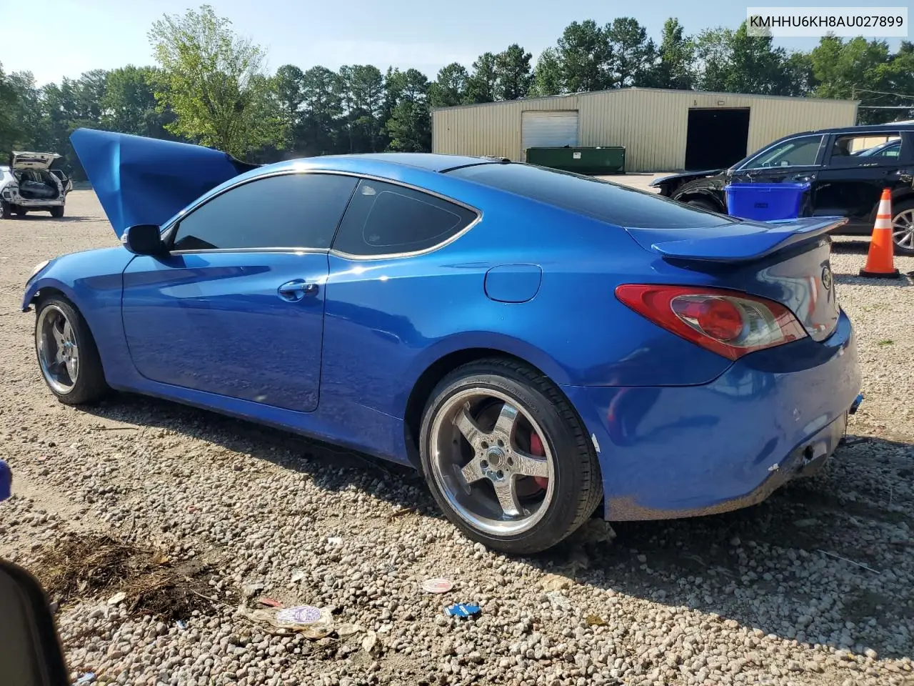2010 Hyundai Genesis Coupe 3.8L VIN: KMHHU6KH8AU027899 Lot: 61138895