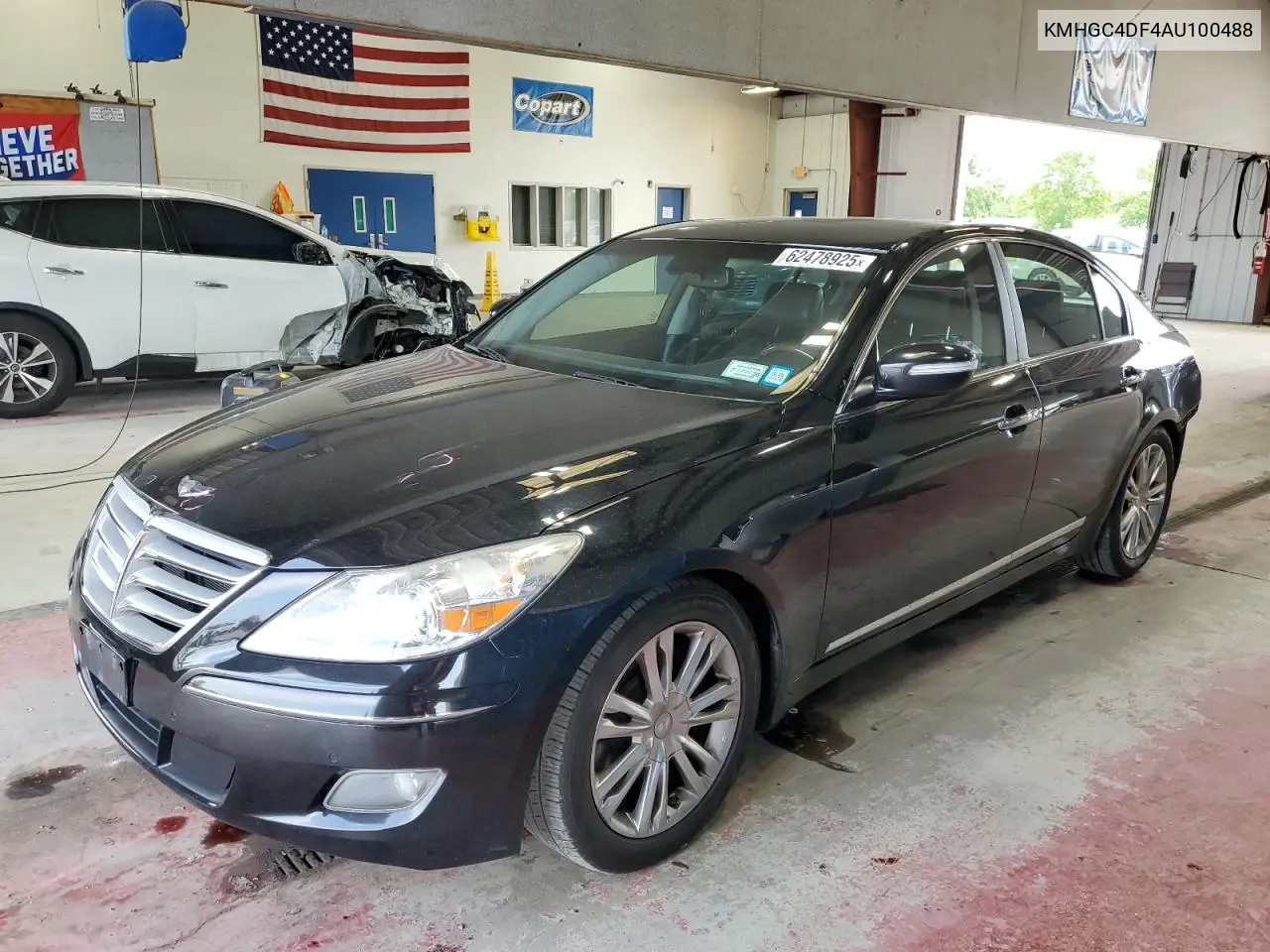 2010 Hyundai Genesis 4.6L VIN: KMHGC4DF4AU100488 Lot: 62478925