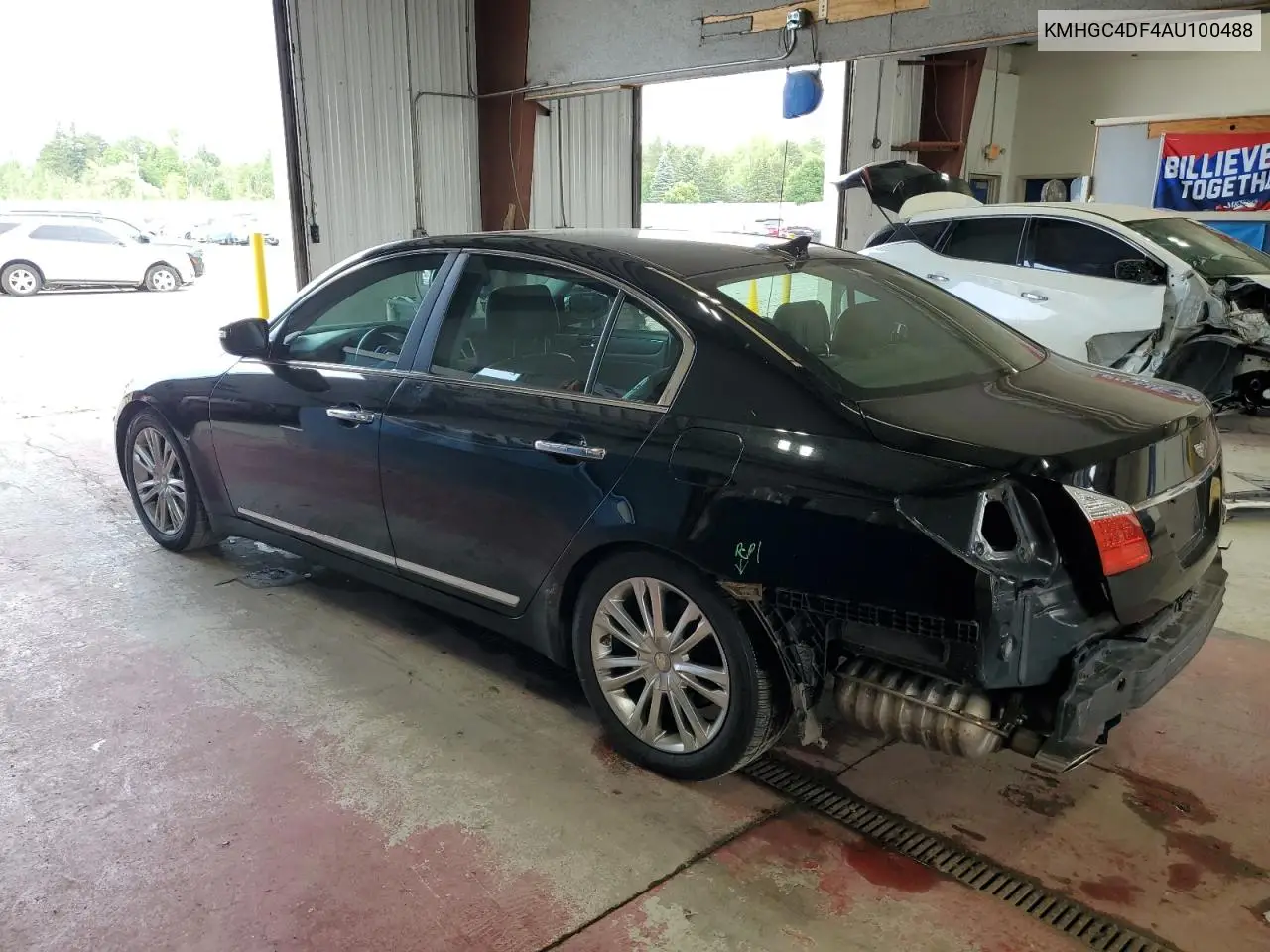 2010 Hyundai Genesis 4.6L VIN: KMHGC4DF4AU100488 Lot: 62478925