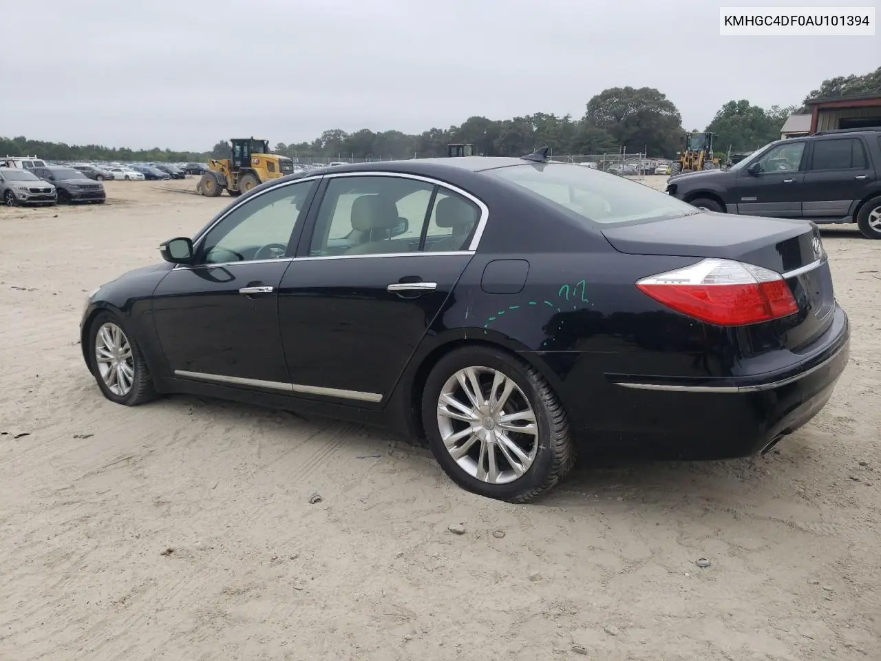 2010 Hyundai Genesis 4.6L VIN: KMHGC4DF0AU101394 Lot: 62688995