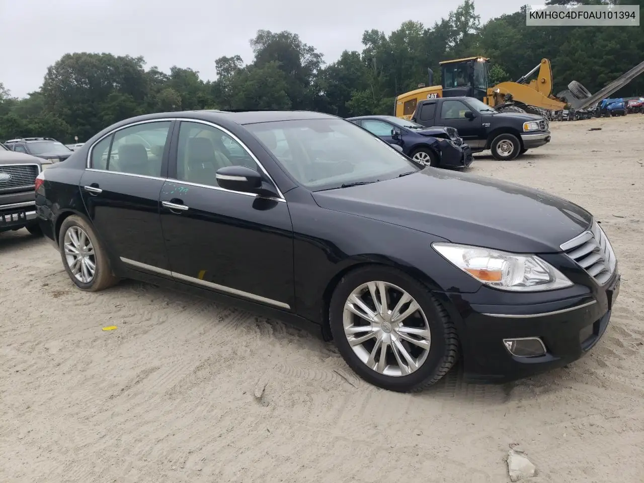 2010 Hyundai Genesis 4.6L VIN: KMHGC4DF0AU101394 Lot: 62688995