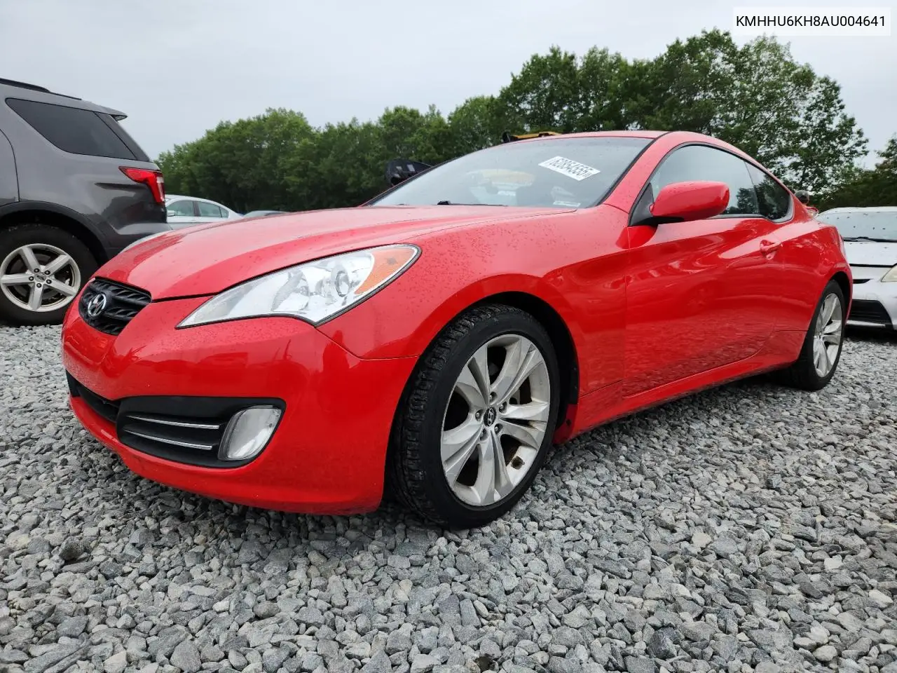 2010 Hyundai Genesis Coupe 3.8L VIN: KMHHU6KH8AU004641 Lot: 62854555