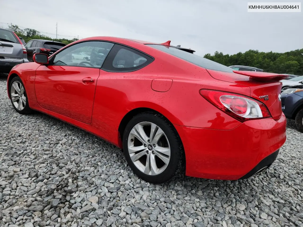 2010 Hyundai Genesis Coupe 3.8L VIN: KMHHU6KH8AU004641 Lot: 62854555