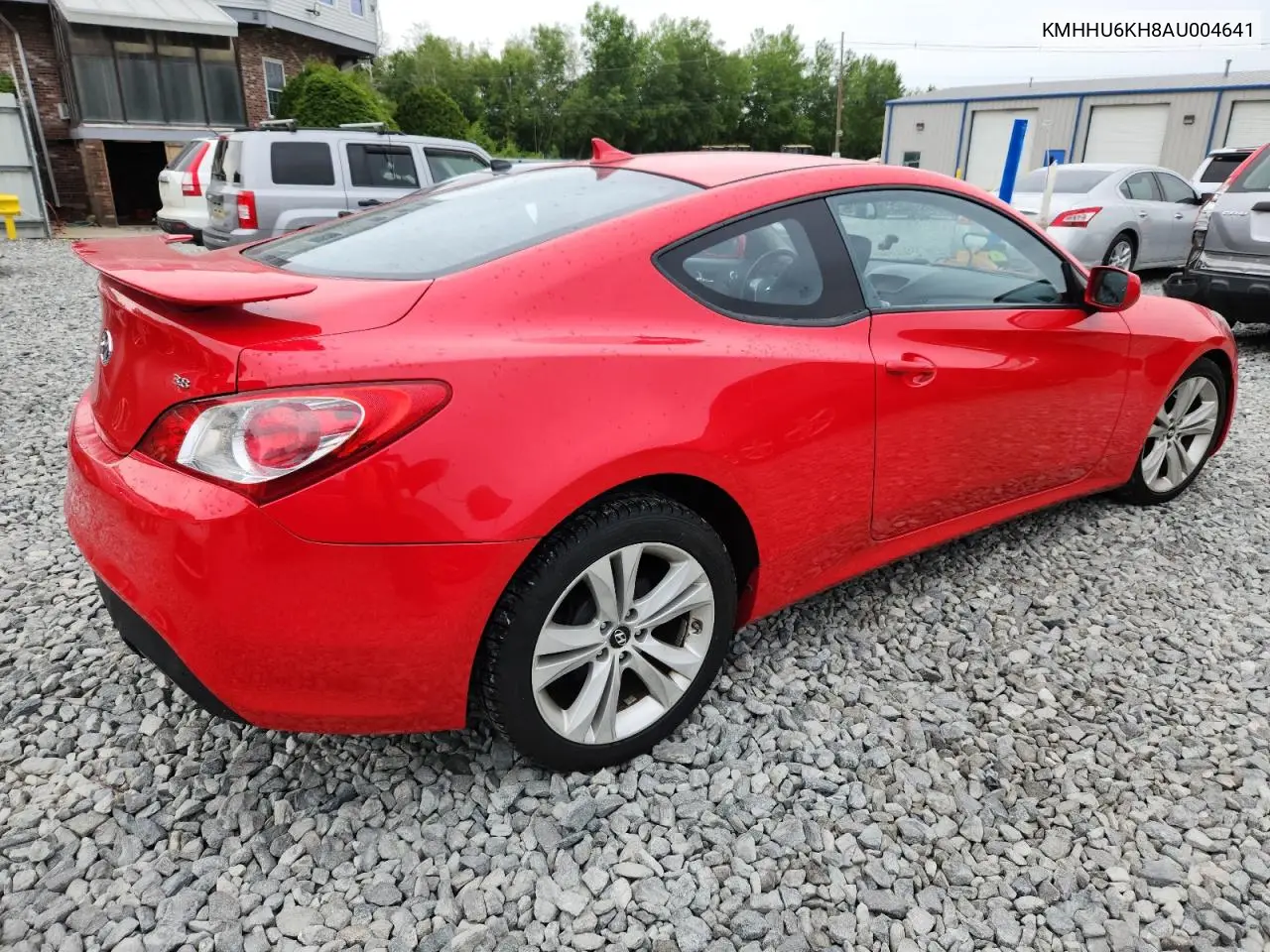 2010 Hyundai Genesis Coupe 3.8L VIN: KMHHU6KH8AU004641 Lot: 62854555