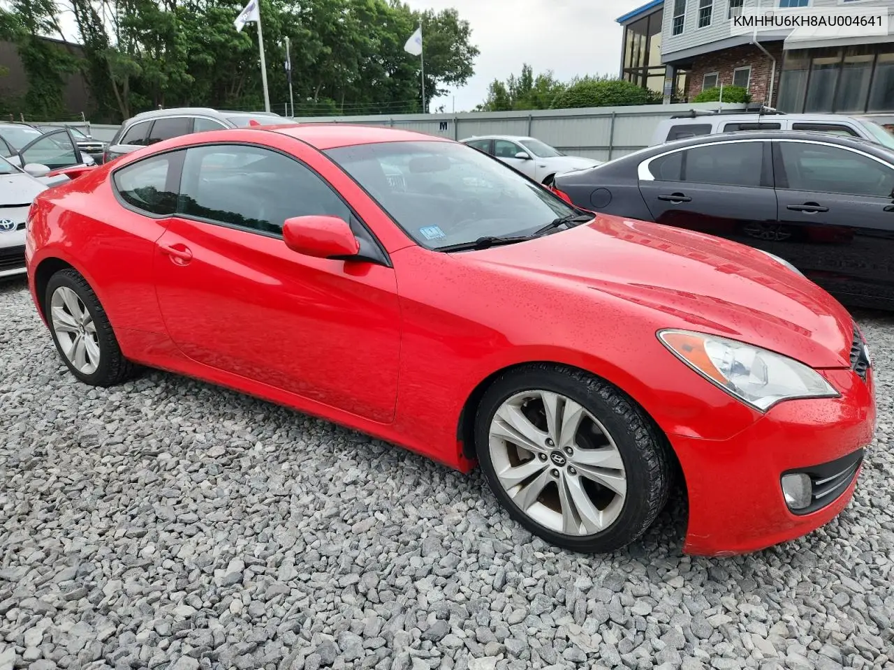 2010 Hyundai Genesis Coupe 3.8L VIN: KMHHU6KH8AU004641 Lot: 62854555