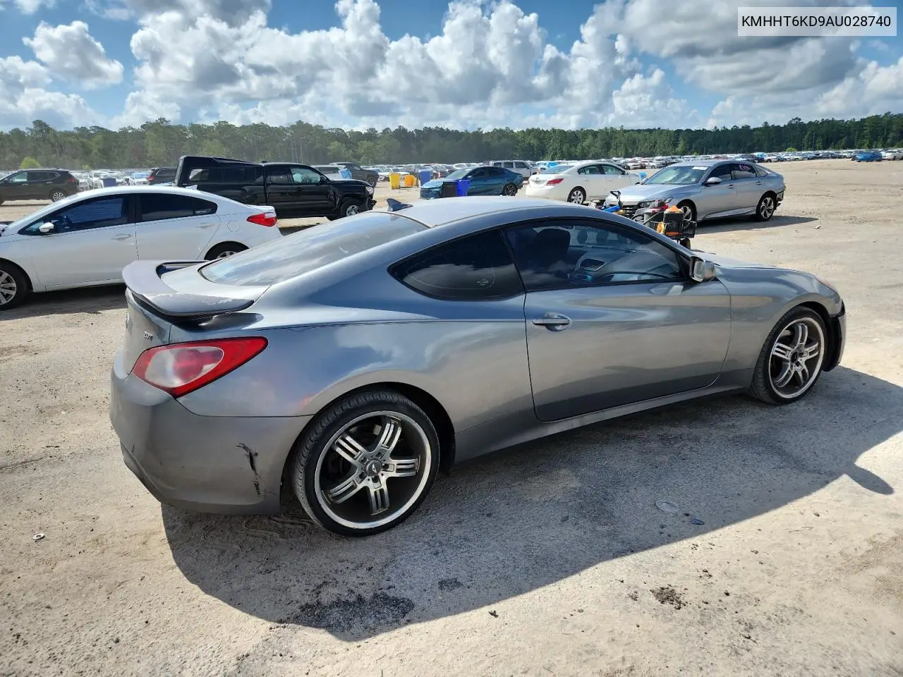 2010 Hyundai Genesis Coupe 2.0T VIN: KMHHT6KD9AU028740 Lot: 62997005