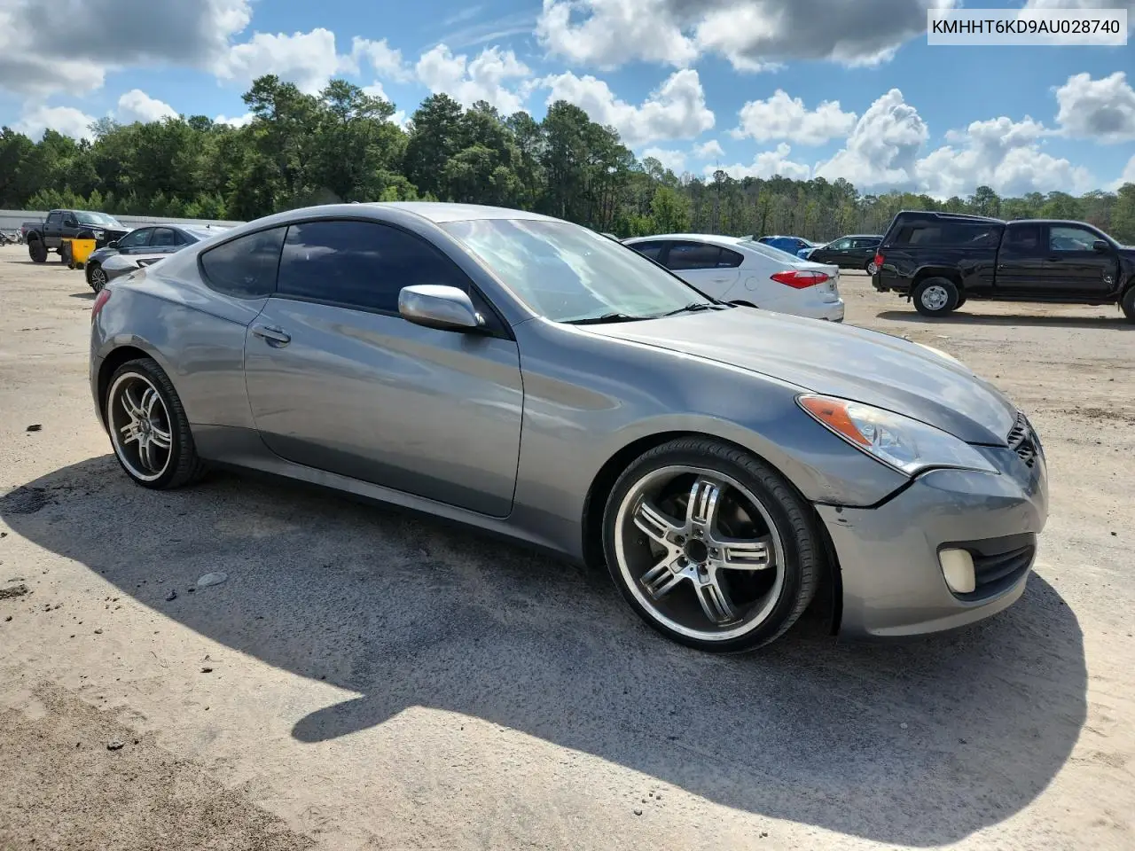 2010 Hyundai Genesis Coupe 2.0T VIN: KMHHT6KD9AU028740 Lot: 62997005