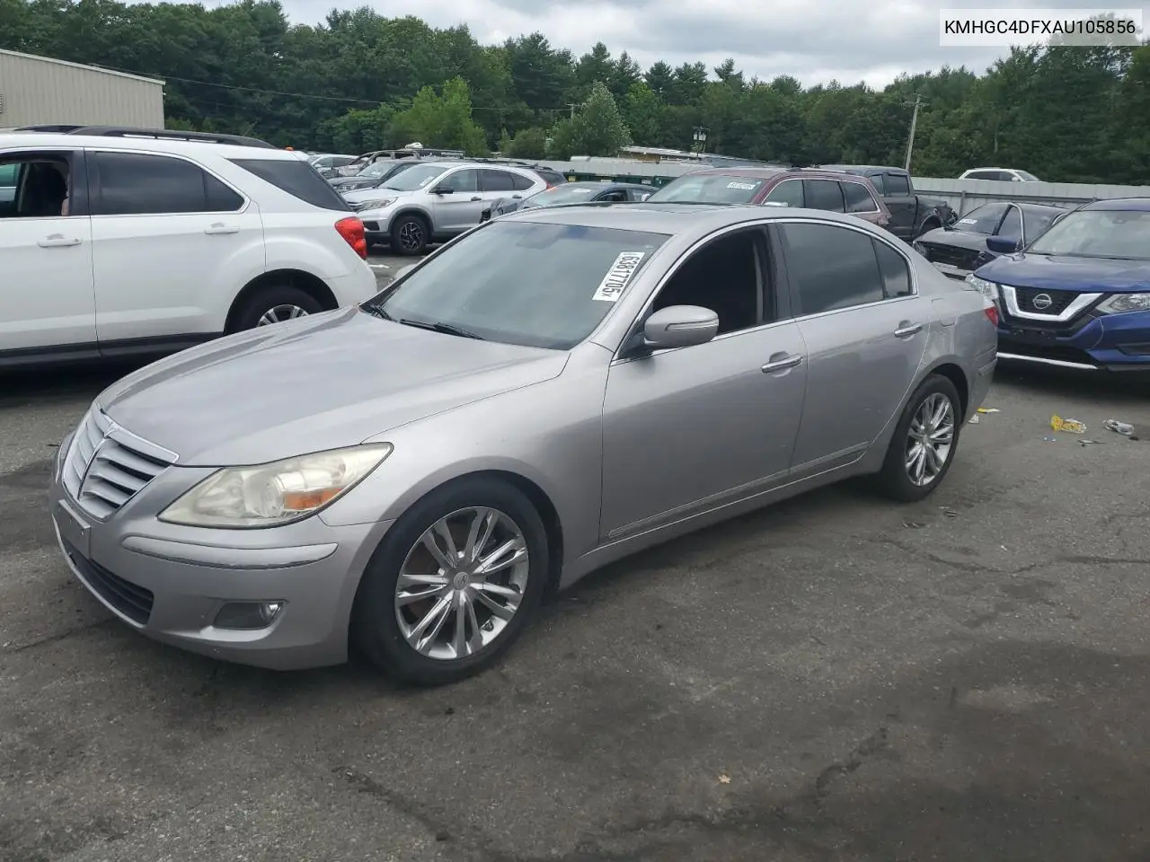 2010 Hyundai Genesis 4.6L VIN: KMHGC4DFXAU105856 Lot: 63817705