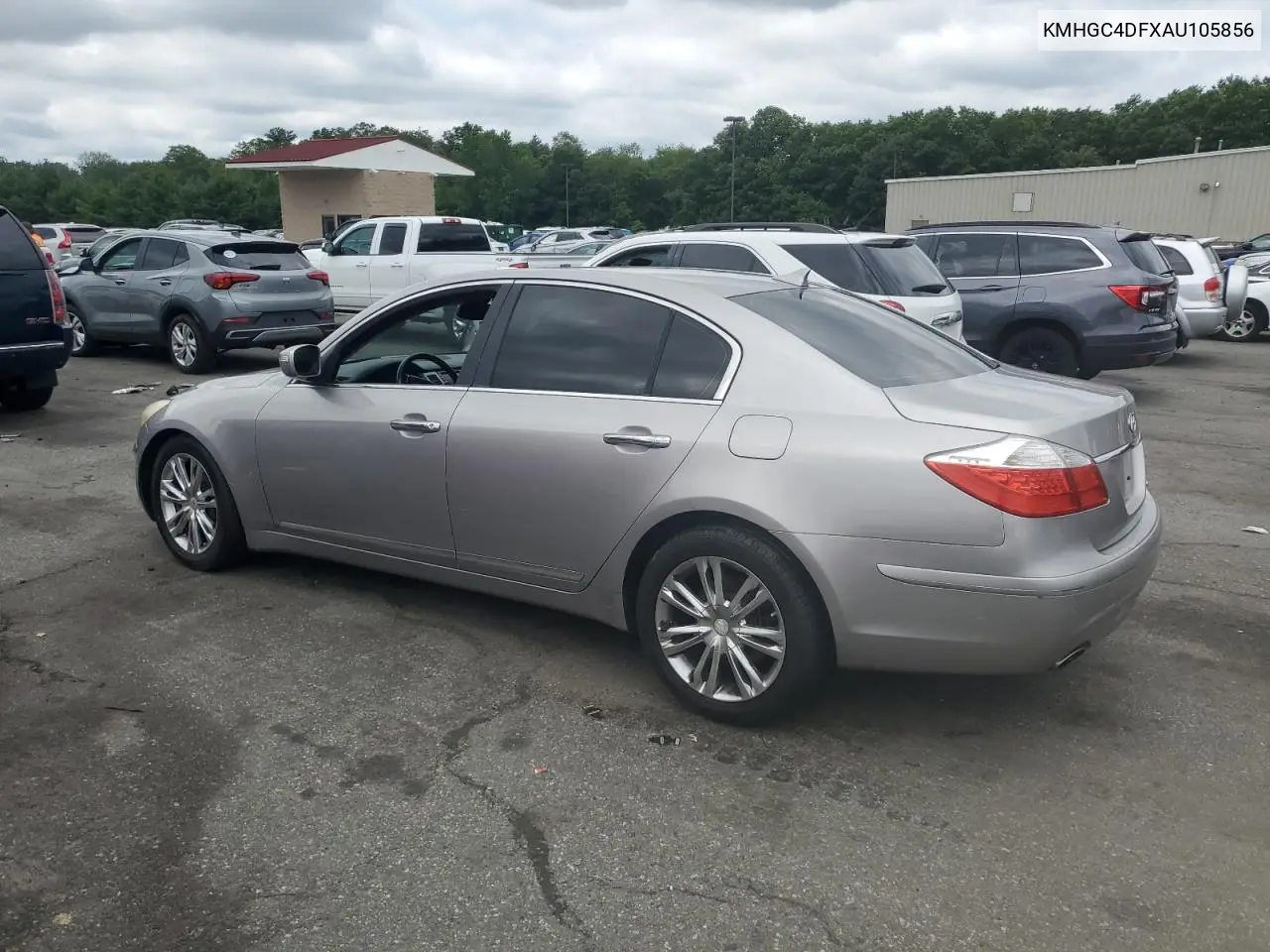 2010 Hyundai Genesis 4.6L VIN: KMHGC4DFXAU105856 Lot: 63817705