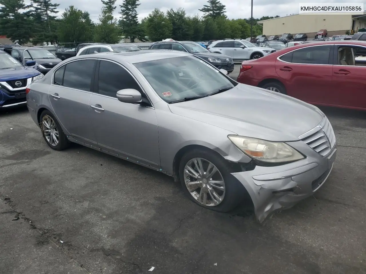 2010 Hyundai Genesis 4.6L VIN: KMHGC4DFXAU105856 Lot: 63817705