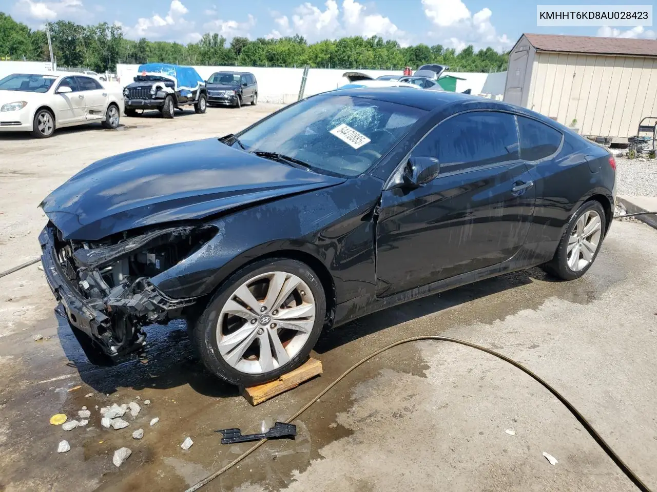 2010 Hyundai Genesis Coupe 2.0T VIN: KMHHT6KD8AU028423 Lot: 64470885