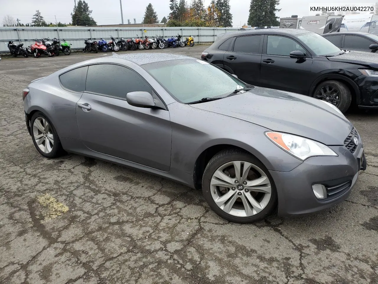 2010 Hyundai Genesis Coupe 3.8L VIN: KMHHU6KH2AU042270 Lot: 82710674
