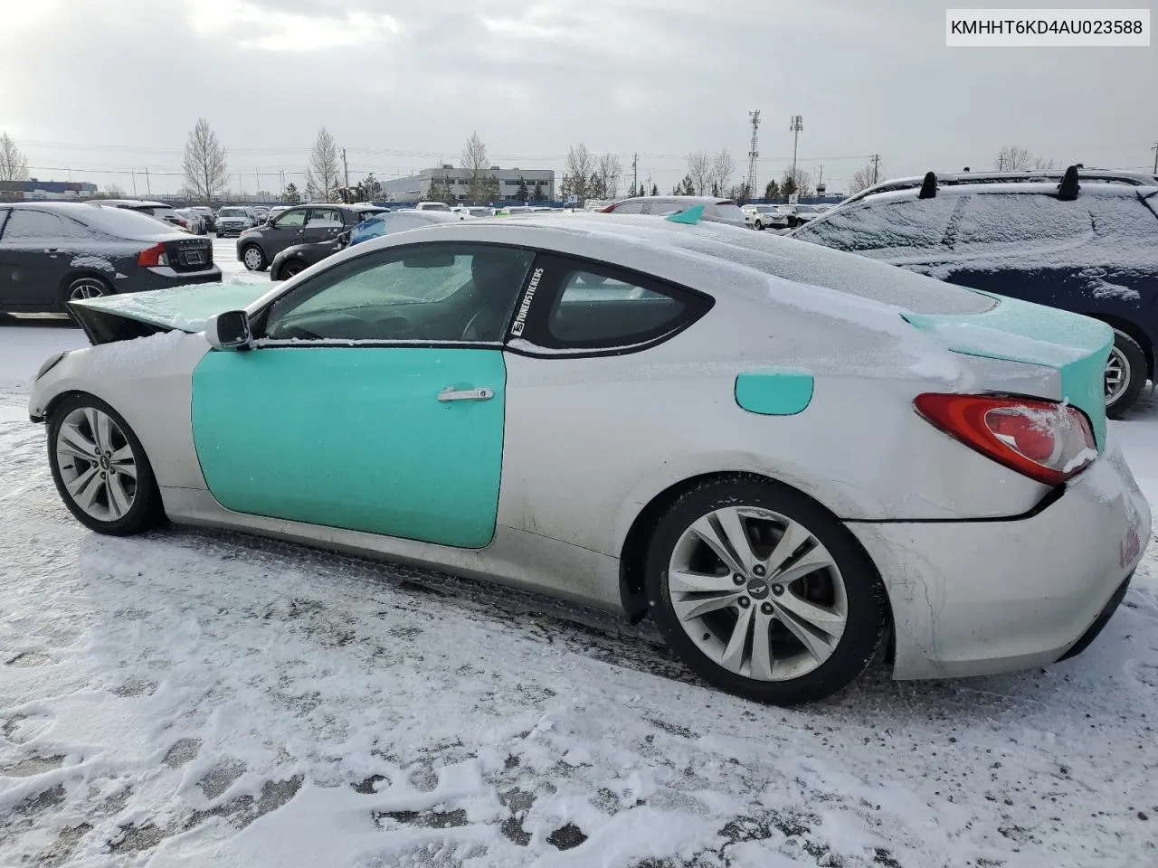 2010 Hyundai Genesis Coupe 2.0T VIN: KMHHT6KD4AU023588 Lot: 86835754