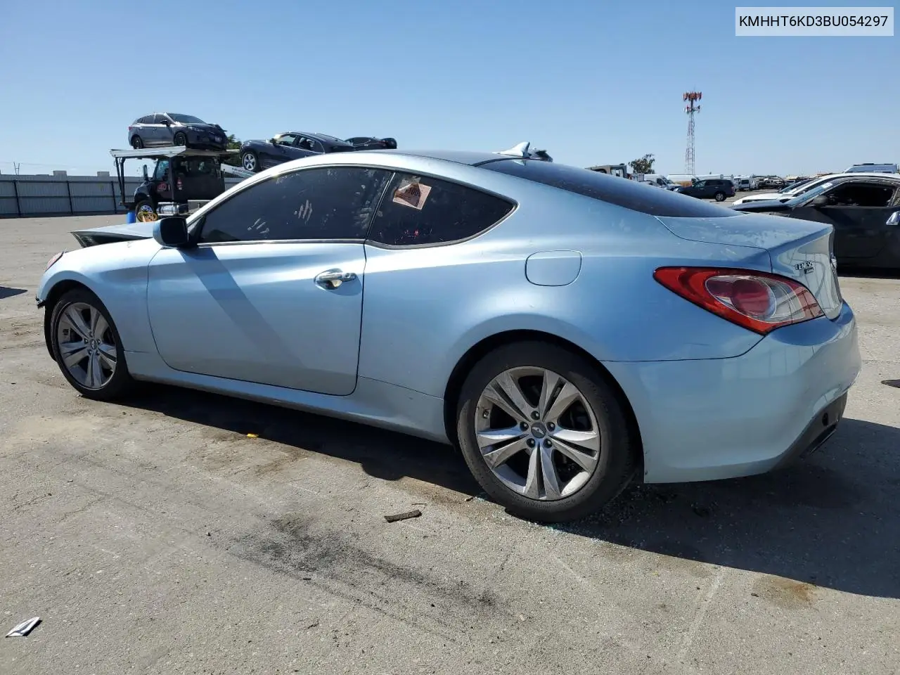 2011 Hyundai Genesis Coupe 2.0T VIN: KMHHT6KD3BU054297 Lot: 56936175