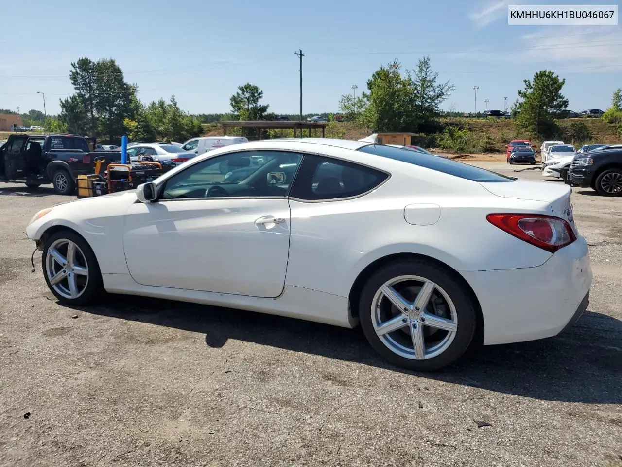 2011 Hyundai Genesis Coupe 3.8L VIN: KMHHU6KH1BU046067 Lot: 59971215