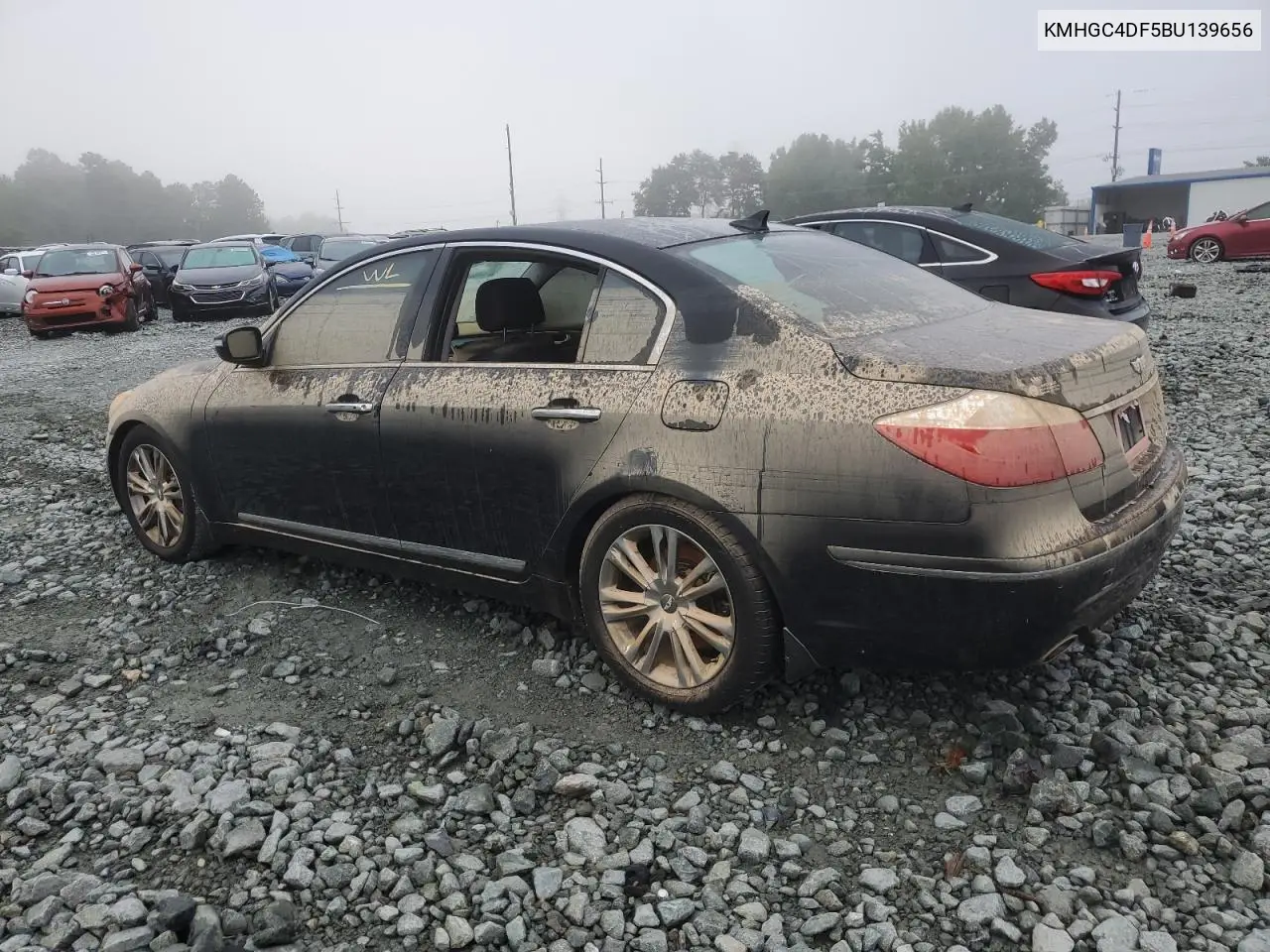 2011 Hyundai Genesis 4.6L VIN: KMHGC4DF5BU139656 Lot: 64033625