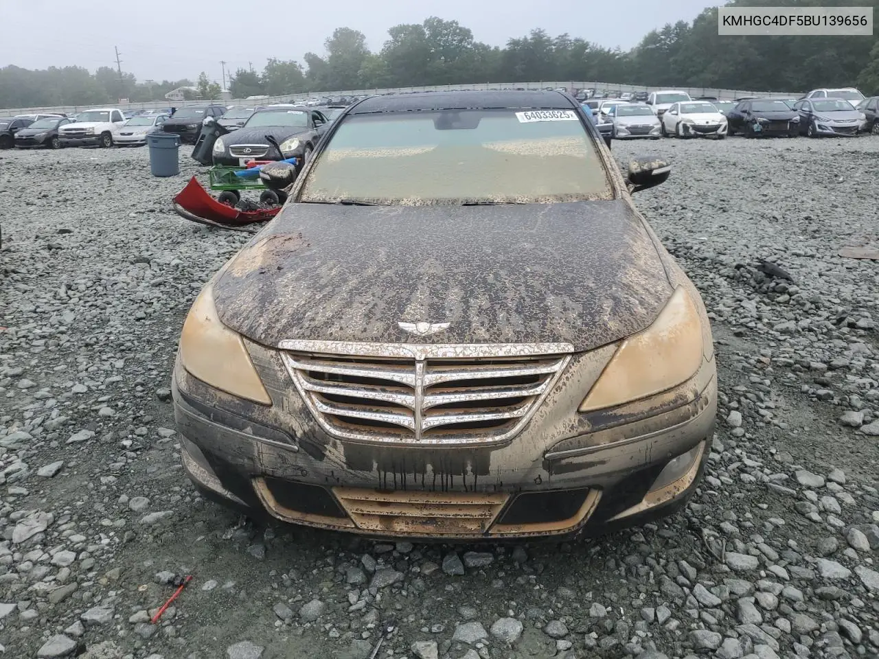 2011 Hyundai Genesis 4.6L VIN: KMHGC4DF5BU139656 Lot: 64033625