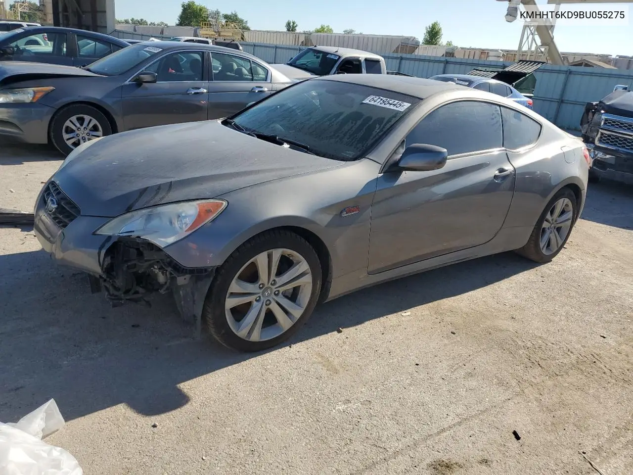 2011 Hyundai Genesis Coupe 2.0T VIN: KMHHT6KD9BU055275 Lot: 64195445