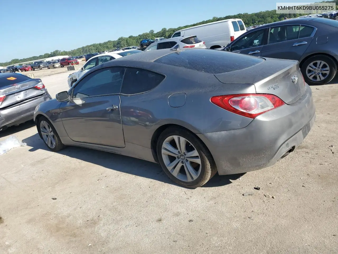 2011 Hyundai Genesis Coupe 2.0T VIN: KMHHT6KD9BU055275 Lot: 64195445